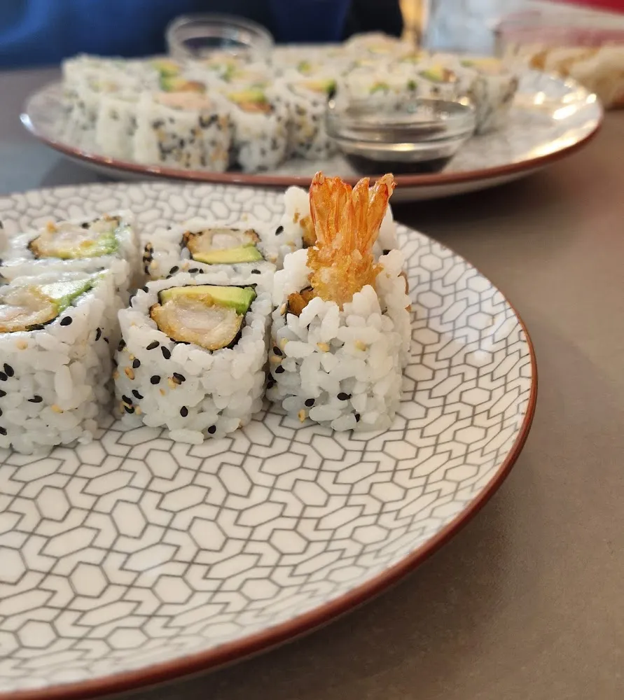 Sushis Crevettes Masago